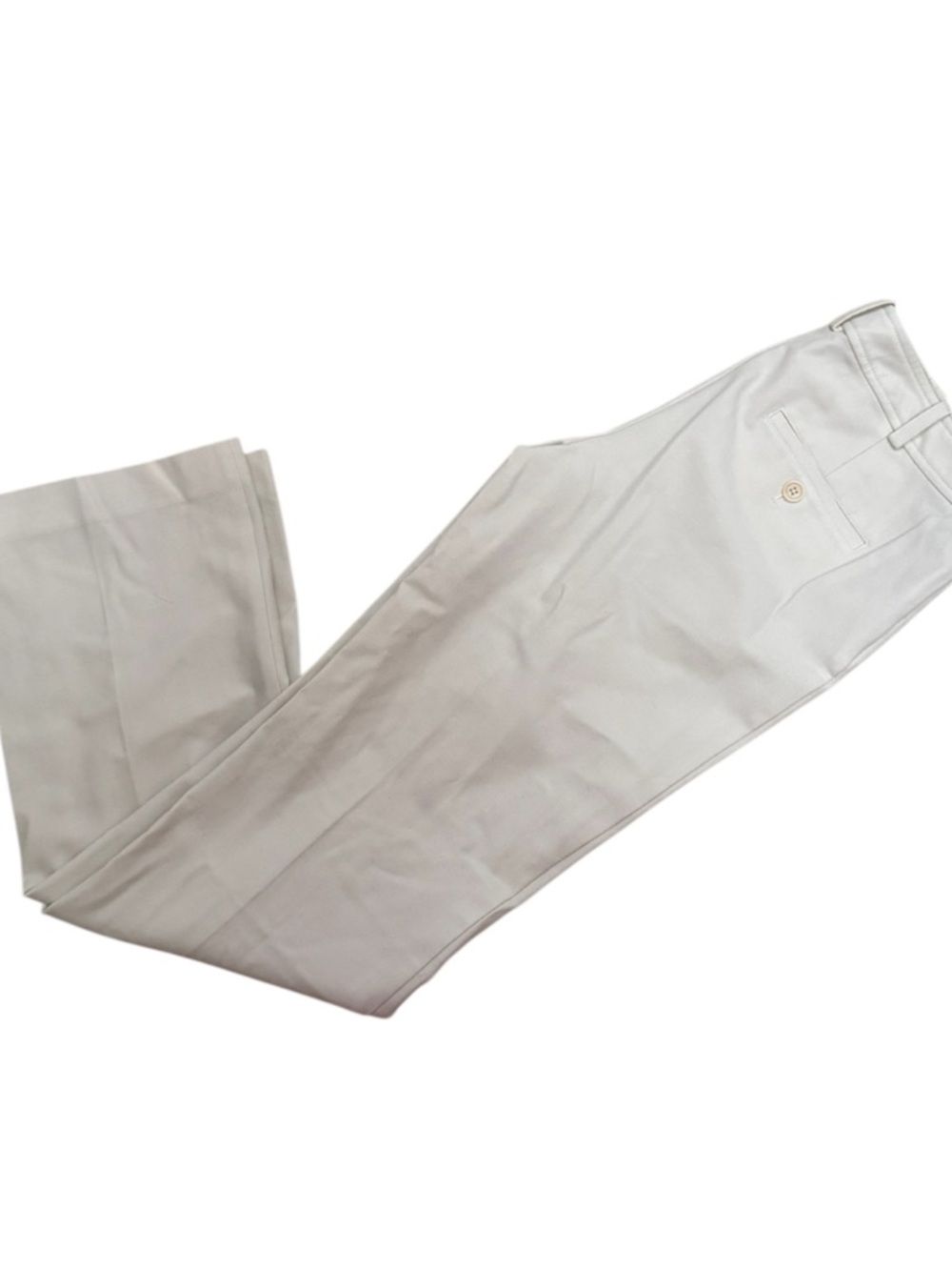 Talbots Women's Off-White Straight Leg Trousers Women’s Size 2